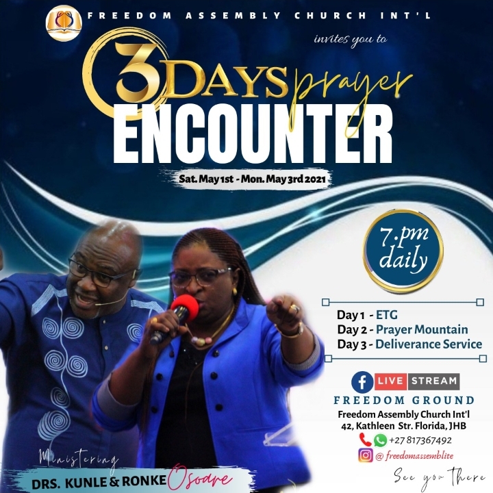 Welcome to Freedom Assembly Church Int'l